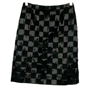 J.McLaughlin‎ Women's Skirt Mini Elegant Ribbon Detail Black Size 2